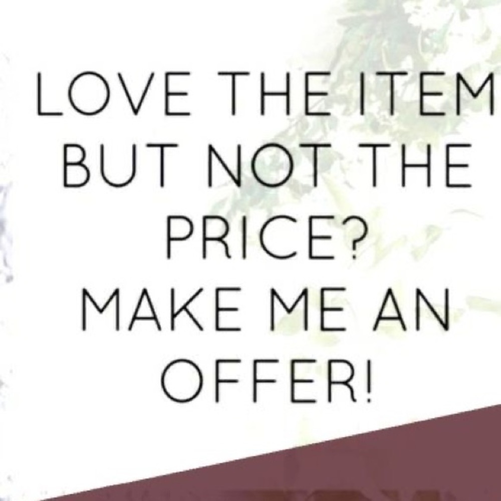 Like any item and I’ll send a low offer!​​